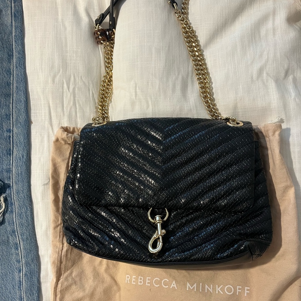 Rebecca Minkoff Black leather purse
